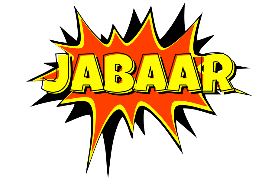 Jabaar bazinga logo