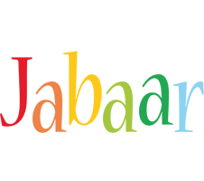 Jabaar birthday logo