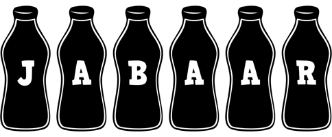 Jabaar bottle logo