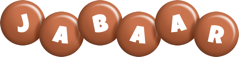 Jabaar candy-brown logo