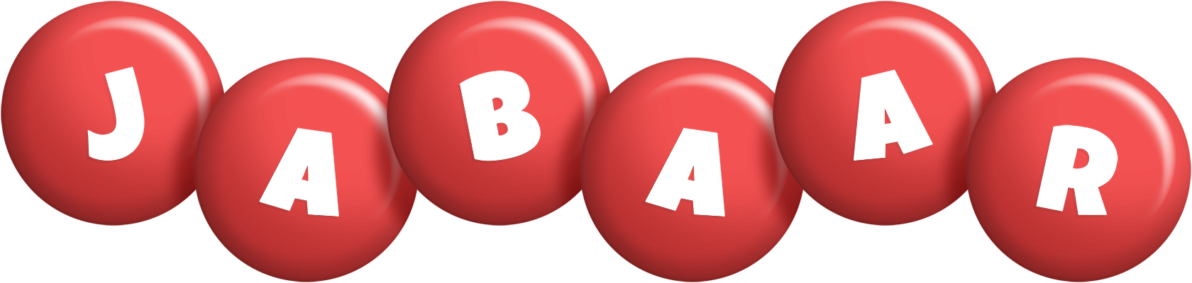 Jabaar candy-red logo