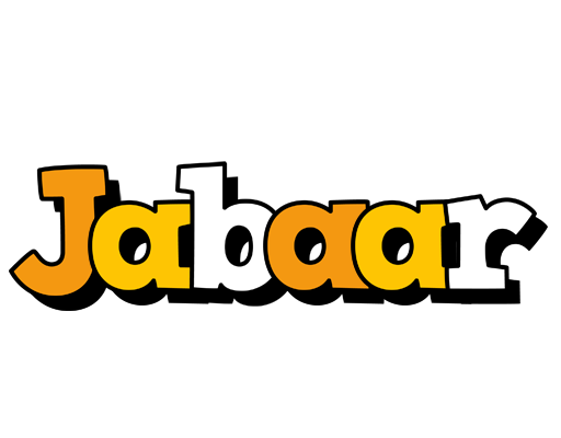 Jabaar cartoon logo