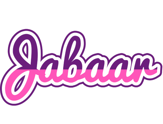 Jabaar cheerful logo