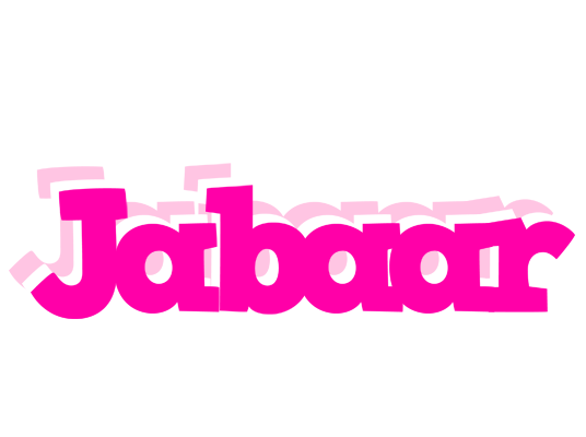 Jabaar dancing logo