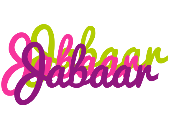 Jabaar flowers logo