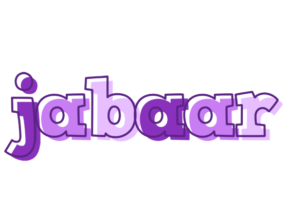 Jabaar sensual logo