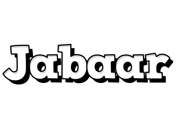 Jabaar snowing logo