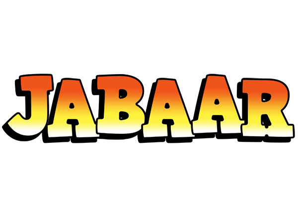 Jabaar sunset logo
