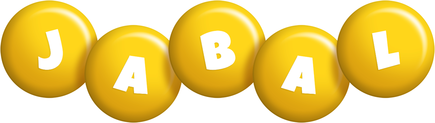 Jabal candy-yellow logo