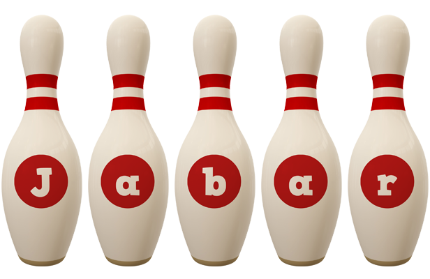 Jabar bowling-pin logo