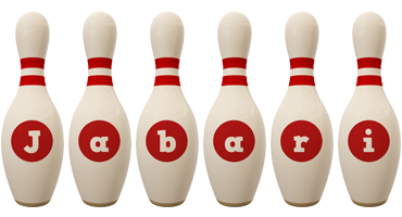 Jabari bowling-pin logo