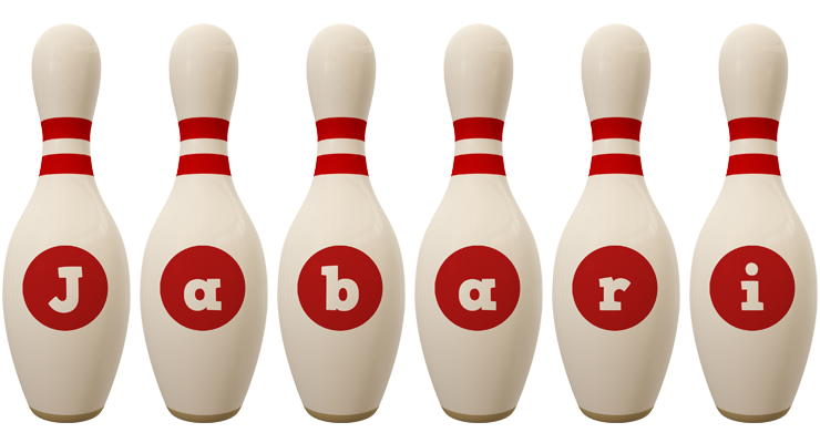 Jabari bowling-pin logo