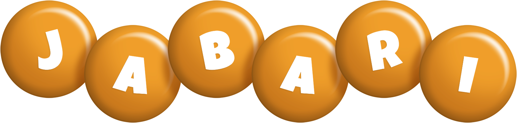 Jabari candy-orange logo