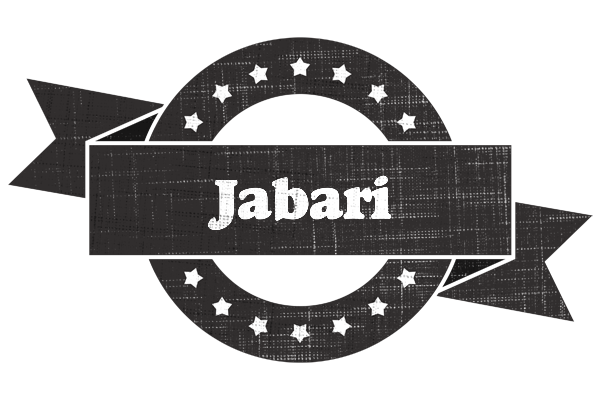 Jabari grunge logo