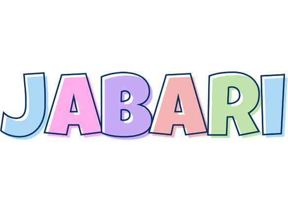 Jabari pastel logo