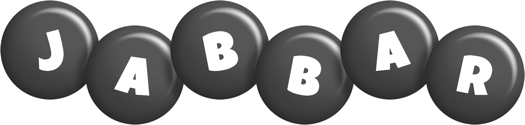Jabbar candy-black logo