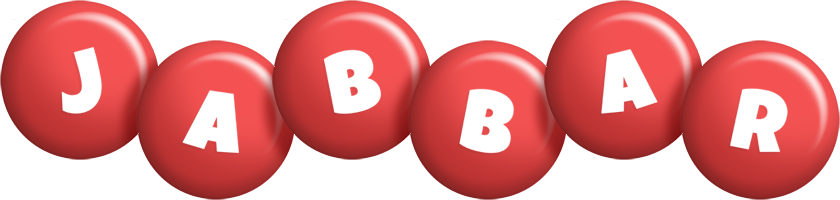 Jabbar candy-red logo