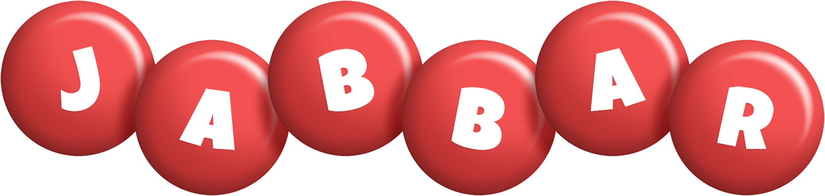 Jabbar candy-red logo