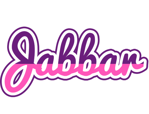 Jabbar cheerful logo