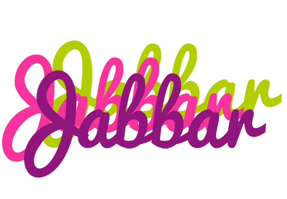 Jabbar flowers logo