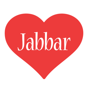 Jabbar love logo