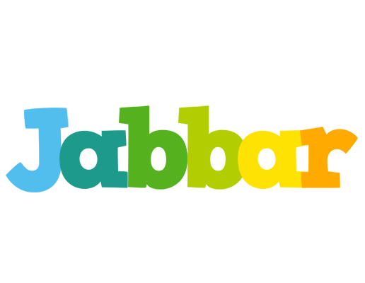 Jabbar rainbows logo