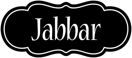 Jabbar welcome logo