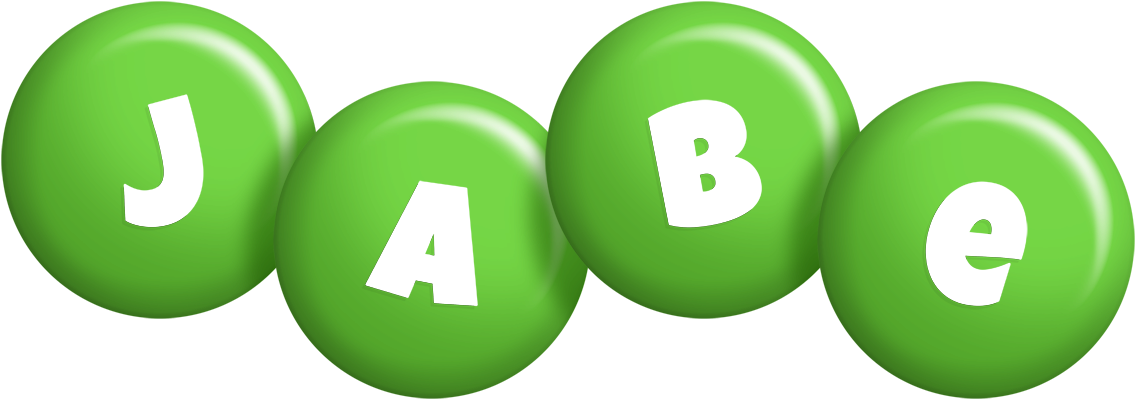 Jabe candy-green logo