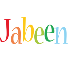 Jabeen birthday logo