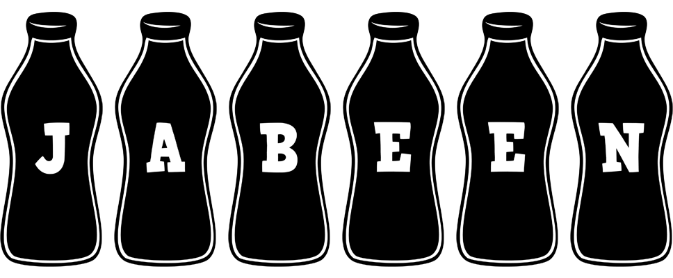 Jabeen bottle logo