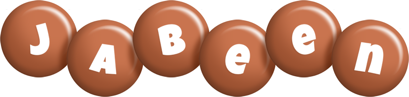 Jabeen candy-brown logo