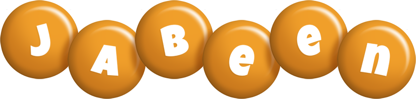 Jabeen candy-orange logo