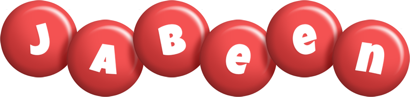 Jabeen candy-red logo