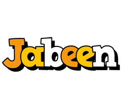 Jabeen cartoon logo