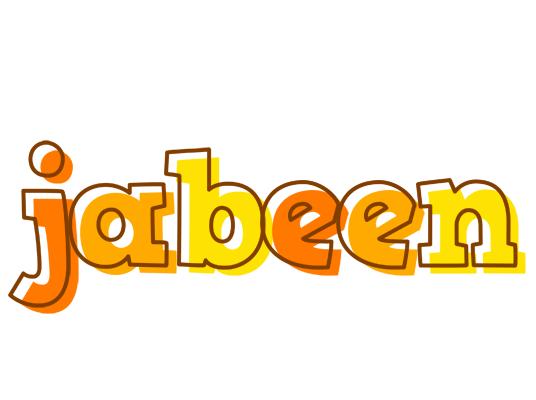 Jabeen desert logo