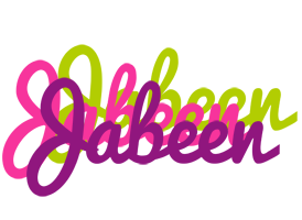 Jabeen flowers logo