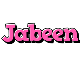 Jabeen girlish logo