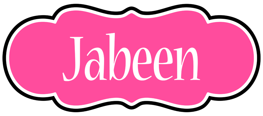Jabeen invitation logo