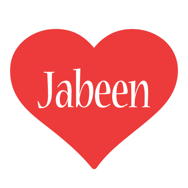 Jabeen love logo