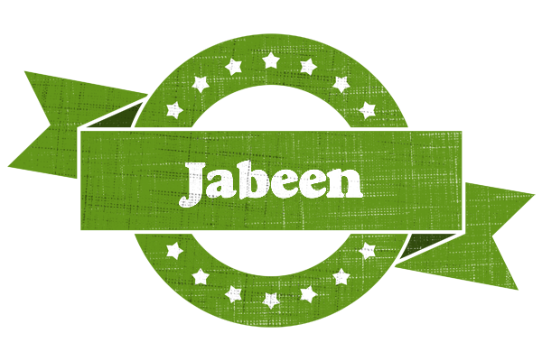 Jabeen natural logo