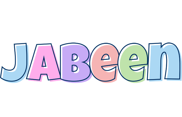 Jabeen pastel logo