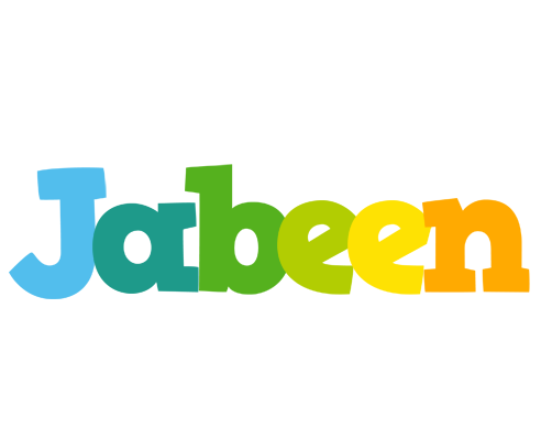 Jabeen rainbows logo