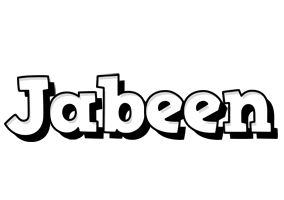 Jabeen snowing logo