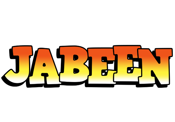 Jabeen sunset logo