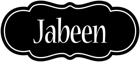 Jabeen welcome logo