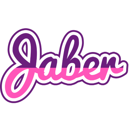 Jaber cheerful logo