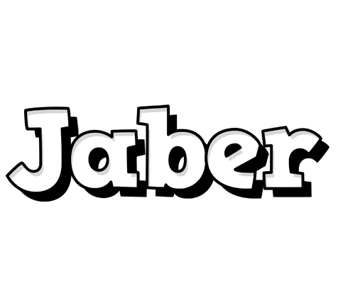 Jaber snowing logo