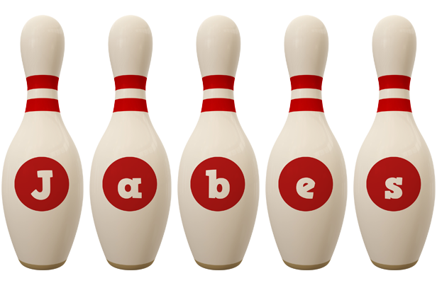 Jabes bowling-pin logo