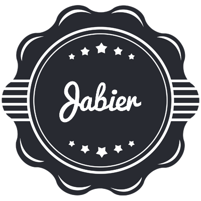 Jabier badge logo