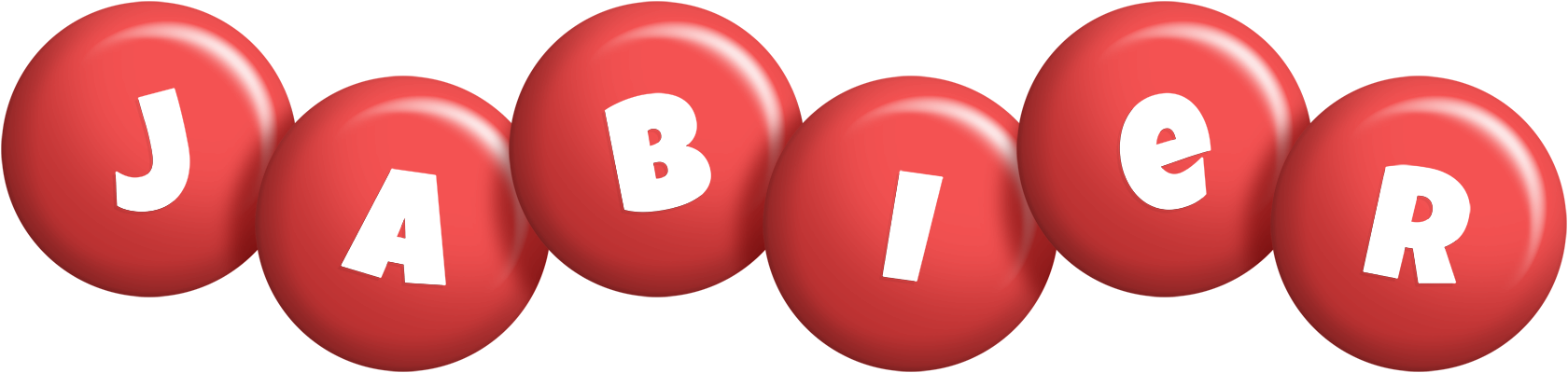 Jabier candy-red logo